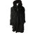 Autre Marque Diego M Coat Black Polyester Fur Nylon  ref.61428