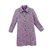Burberry Coats, Outerwear Purple Wool  ref.61442