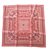 Hermès Silk scarves Pink  ref.61458
