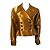 Lolita Lempicka Jacke Gold Viscose