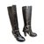Chloé Boots Black Leather  ref.61532