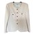 Chanel Jackets Cream Silk  ref.61550