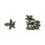 Dior Earrings Grey Steel  ref.61860