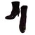 Agnès b. Ankle Boots Black Patent leather  ref.61874