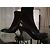 Agnès b. Botines de charol negro - vista 3