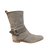 Gucci Ankle Boots Grey Deerskin  ref.61902
