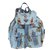 Prada Backpacks Blue Nylon  ref.62169