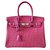 Hermès BIRKIN 30 Pink Exotic leather  ref.62198