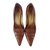 Yves Saint Laurent Heels Light brown Leather  ref.62199
