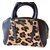 Guess Handbags Leopard print Leather  ref.62280