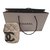Chanel Bolsos de embrague Beige Cuero  ref.62632
