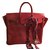 Hermès Birkin 35 Rot Leder  ref.62638