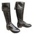 Chloé Boots Black Leather  ref.62646