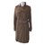 Tara Jarmon Coats, Outerwear Brown Leather  ref.62648