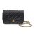 Chanel Diana Handbag Black Leather  ref.62730