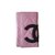 Porte-clefs Chanel cambon Cuir Rose  ref.62765