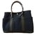 Hermès Tasca da giardino Blu navy Pelle  ref.62953