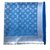 Louis Vuitton Bufanda clásica del monograma Azul Seda  ref.63079