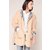 Bellerose Abrigos, Ropa de calle Rosa Beige Carne - vista 4