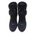 Louis Vuitton zapatillas Negro Cuero  ref.63612