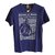 John Galliano gazette blue t-shirt Cotton Elastane  ref.63615