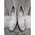 Paraboot Penny Loafer Ballerinas aus grau Leder mit 8cm Absatz - Ansicht 3