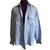Adolfo Dominguez chemise 10% Lin Mini carreaux type vichy Bleu  ref.63700