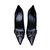 Dior Escarpins Cuir Tissu Noir  ref.63753