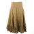 Ralph Lauren Ralph   Lauren  Maxi Skirt Brown Khaki Silk Cotton  ref.63854