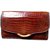 Hermès Clutch bags Brown Exotic leather  ref.63955
