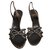 Moschino Cheap And Chic Sandalen Bronze Leder  ref.64035