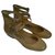 Vivienne Westwood Anglomania Sandals Yellow Plastic  ref.64085
