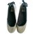 Ugg Sapatilhas de ballet Preto Bege  ref.64157