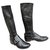 Céline Boots Black Leather  ref.64175
