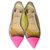 Christian Louboutin Ballerines Plastique Multicolore  ref.64191