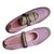 Gucci chaussures plates Tissu Rose  ref.64425