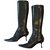Jimmy Choo Boots Black Leather  ref.64481