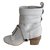 Fendi Ankle Boots White Leather  ref.64510