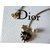 Dior Halsketten Schwarz Metall  ref.64554