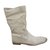 Atelier Voisin Ankle Boots Beige Deerskin  ref.64598