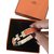 Hermès Clic clac Plaqué argent Orange  ref.64681