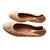 Lanvin Ballet flats Beige Leather  ref.64782
