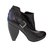 Kurt Geiger Ankle Boots Black Leather  ref.64989