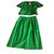 Céline Skirt suit Green Cotton  ref.64997