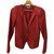 Sandro Jacket Red Leather  ref.65062