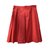 Burberry Skirts Red Polyester  ref.65133