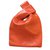 Fausto Santini Handbags Orange Leather  ref.65158