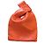 Borsa a mano Fausto Santini in pelle arancione