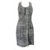 Proenza Schouler Dress Black Beige Eggshell Silk Cotton  ref.65268