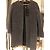 Massimo Dutti Grey soft wool blend open coat - view 6